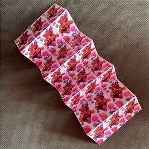 VTG 1983 Lisa Frank bears and balloons switchplate stickers set of 24